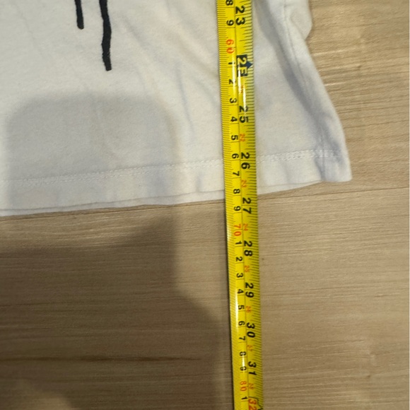 True Religion men’s Medium T-shirt black and white dripping yoke design - Picture 5 of 5